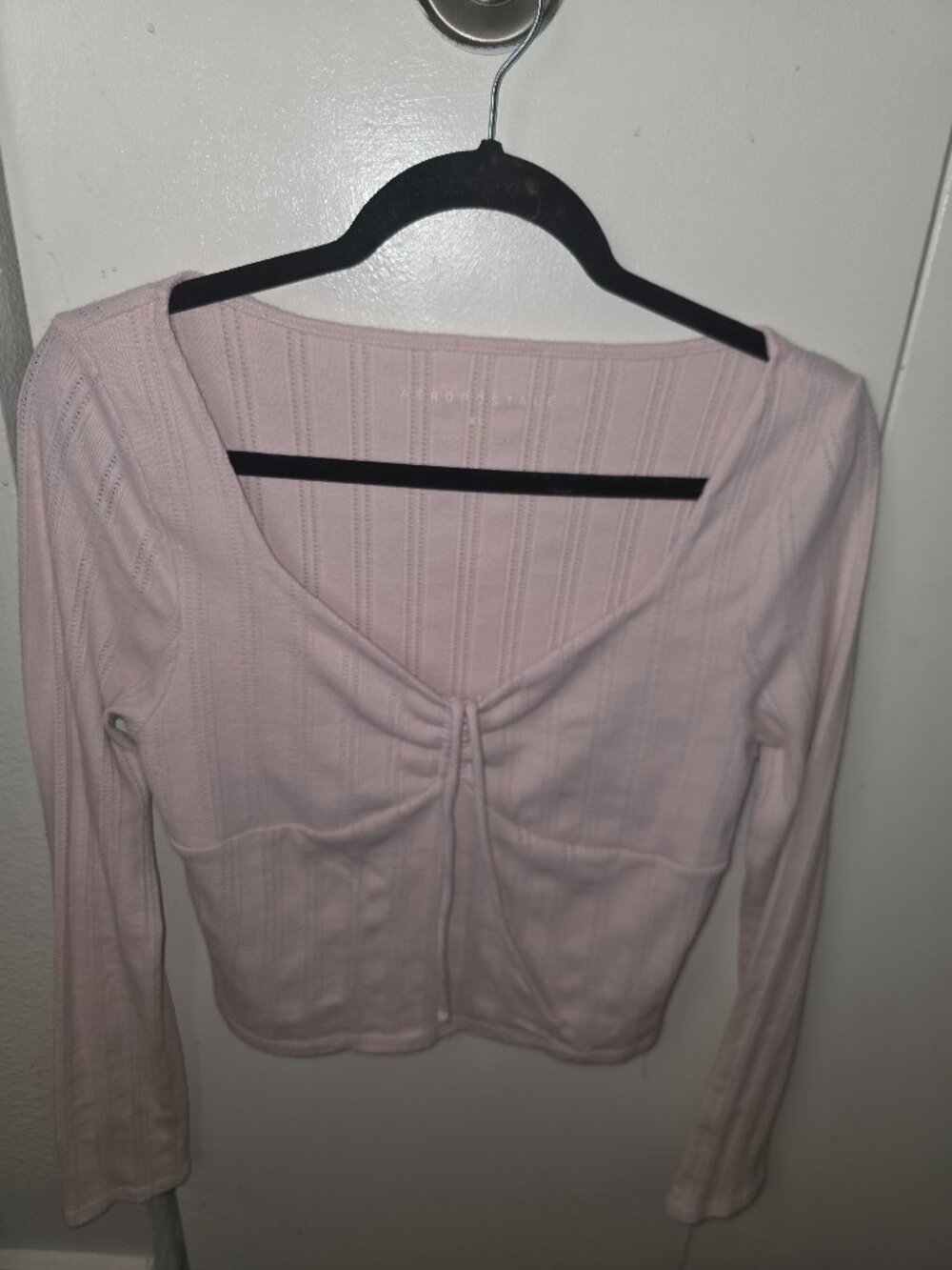 Aeropostale Women's Pink T-shirt